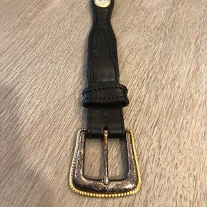 Nocona Western Concho Belt & Buckle